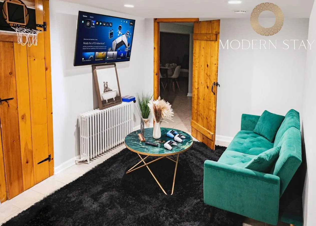 Apartmán Modern Studio Getaway 18 Mins To Nyc 10Min Ewr New York USA